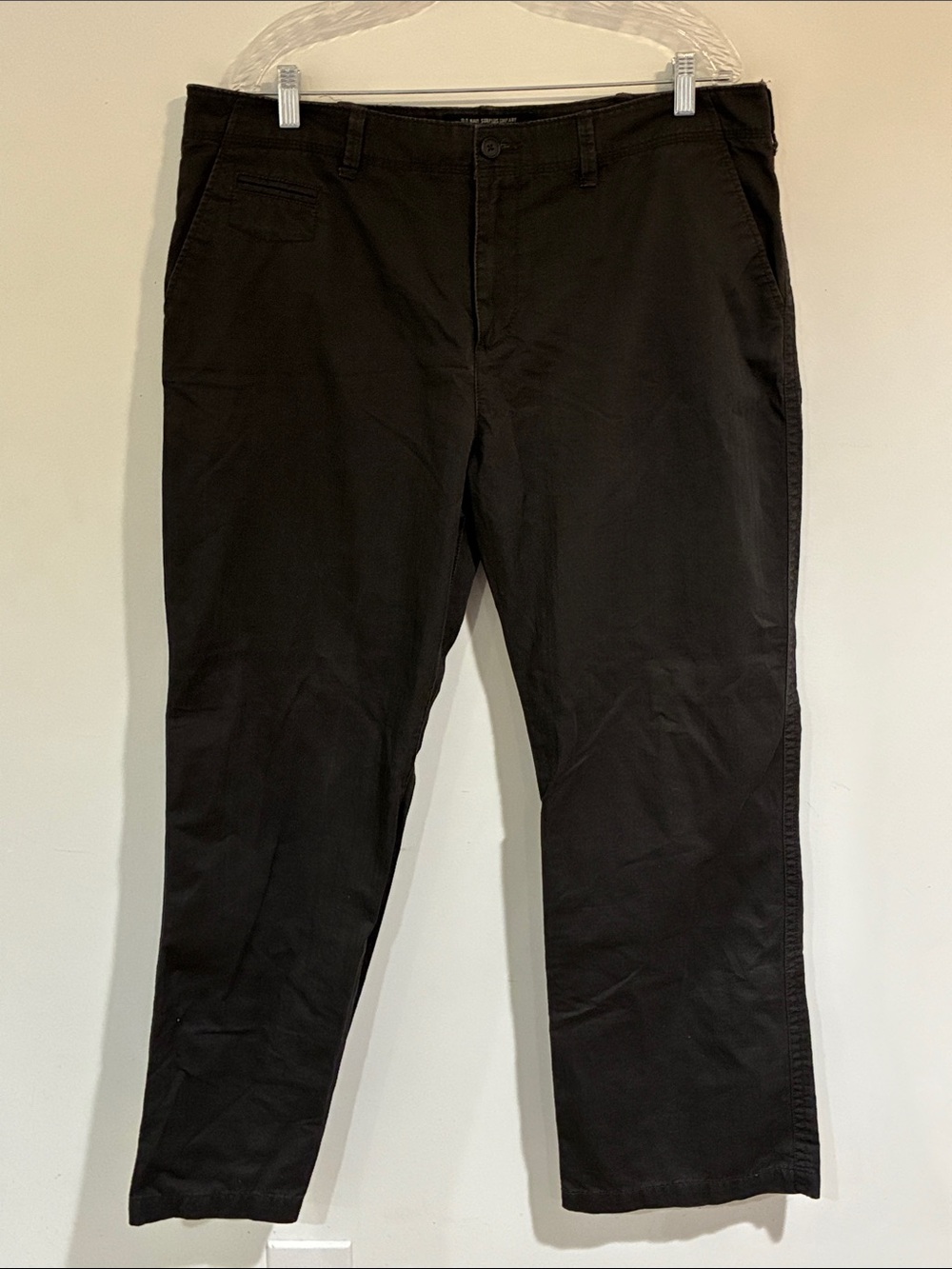 Old Navy Dark Gray Men's Chinos, Size 38x32